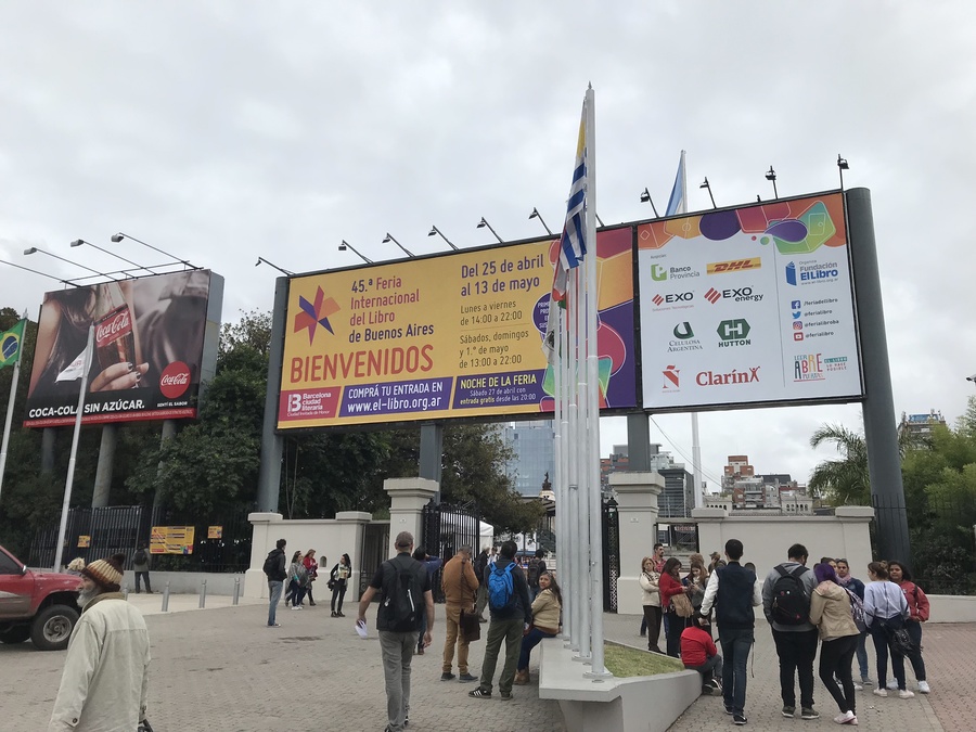 Entrada da Feira do Livro de Buenos Aires | © Sérgio Alves