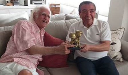Mauricio de Sousa e Ziraldo foram os homenageados da 30ª edição do prêmio | © Divulgação