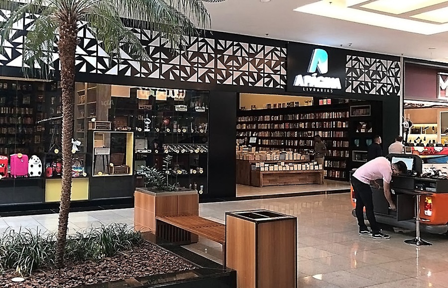 Fachada da nova loja d