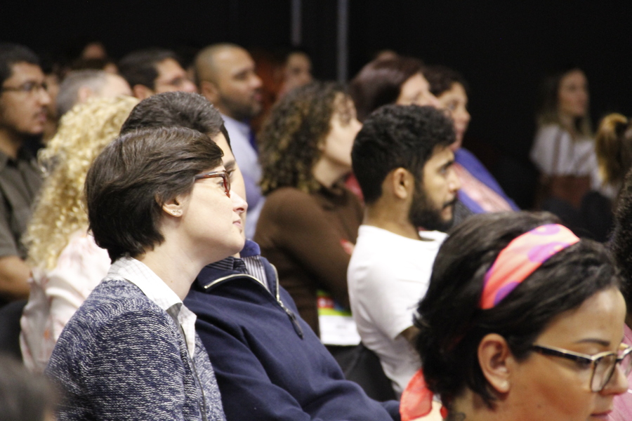 Profissionais reunidos na última edição do InterLivro da Bienal Internacional do Livro do Rio de Janeiro