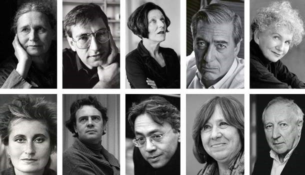 Alguns dos ganhadores do Nobel de Literatura nos últimos anos