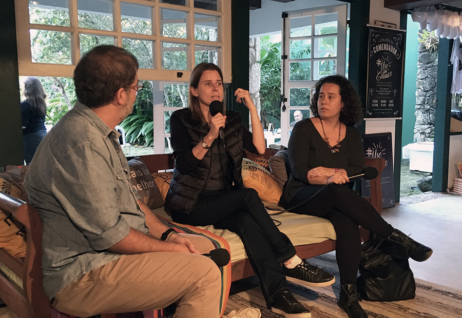 André Argolo, Susana Cerveira e Juliana Santos | © Talita Facchini