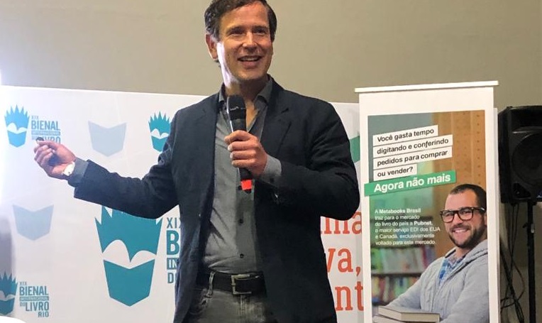 Ronald Schild veio ao Brasil para lançar a Pubnet, plataforma que promete simplificar a relação entre livreiros e editores | Ricardo Costa Ronald Schild veio ao Brasil para lançar a Pubnet, plataforma que promete simplificar a relação entre livreiros e editores | Ricardo Costa