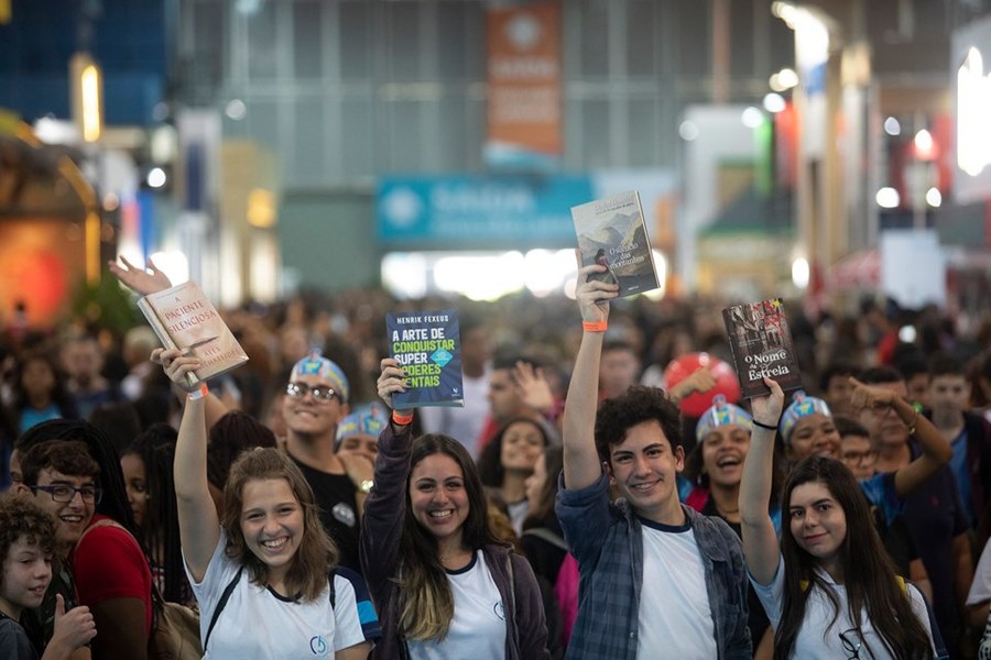 600 mil pessoas passaram pelo Riocentro nos dias da Bienal, segundo balanço da organização do evento | Redes sociais da Bienal