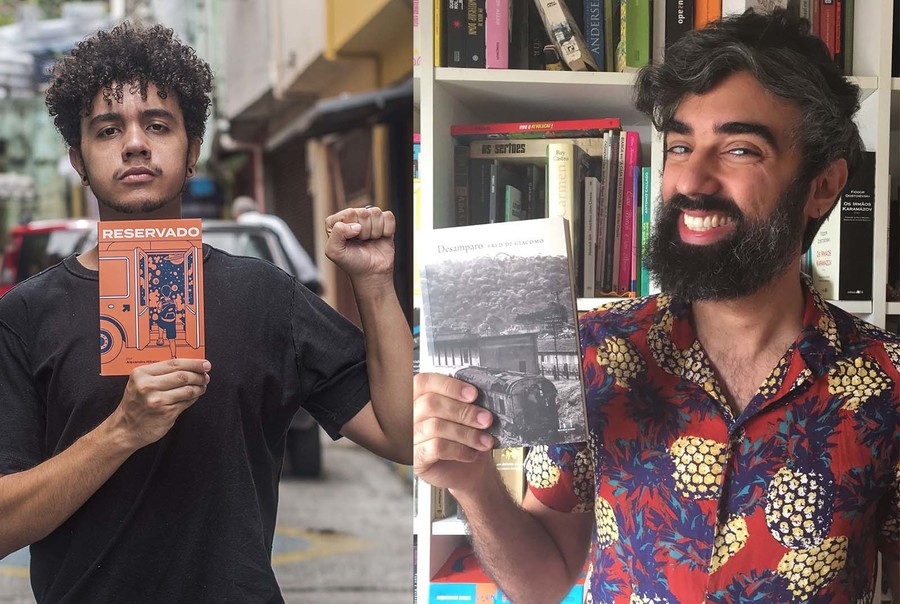 Alexandre Ribeiro e Fred di Giacomo estarão em Frankfurt debatendo 'As artes em tempos de Bolsonaro' | © Divulgação Alexandre Ribeiro e Fred di Giacomo estarão em Frankfurt debatendo 'As artes em tempos de Bolsonaro' | © Divulgação