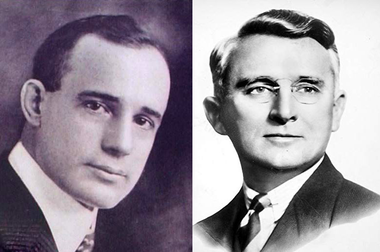 Napoleon Hill e Dale Carnegie | © Divulgação