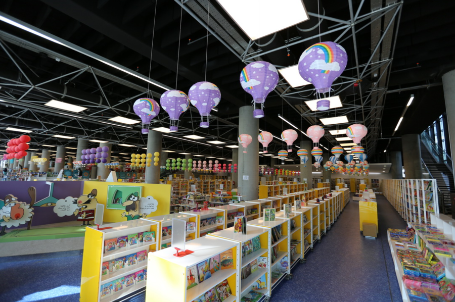 Interior da Bagh-e-Ketab, a maior livraria do mundo | © Divulgação Interior da Bagh-e-Ketab, a maior livraria do mundo | © Divulgação