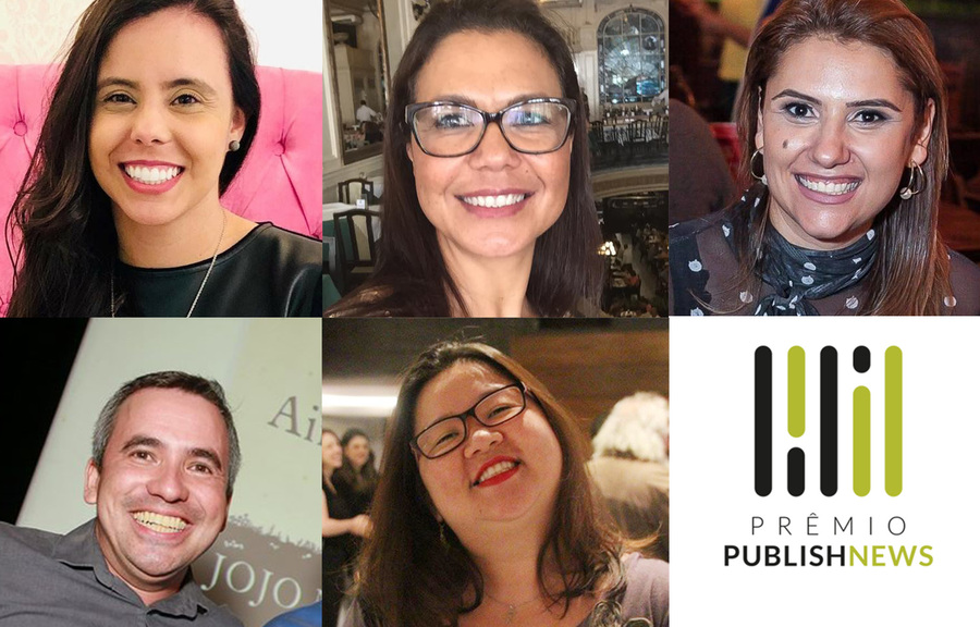 Carolina Bueno, Corina Campos, Franciele Silva, Jeferson Bignardi e Telma Kobori disputam o Prêmio de Profissional de Marketing e de Vendas do Ano de 2019