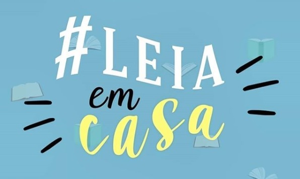 Campanha do Grupo Editorial Record, #LeiaEmCasa | © Redes Sociais
