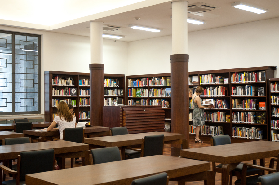 Biblioteca Mario de Andrade | © Sylvia Masini Biblioteca Mario de Andrade | © Sylvia Masini