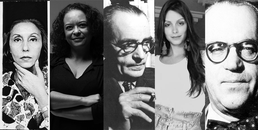 Clarice Lispector, Ana Maria Gonçalves, Graciliano Ramos, Aline Bei e Guimarães Rosa