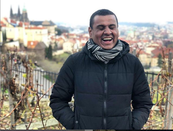 Daniel em Praga. Foi de lá que ele me escreveu pela última vez. Queria saber onde podia ser feliz na capital tcheca | Instagram