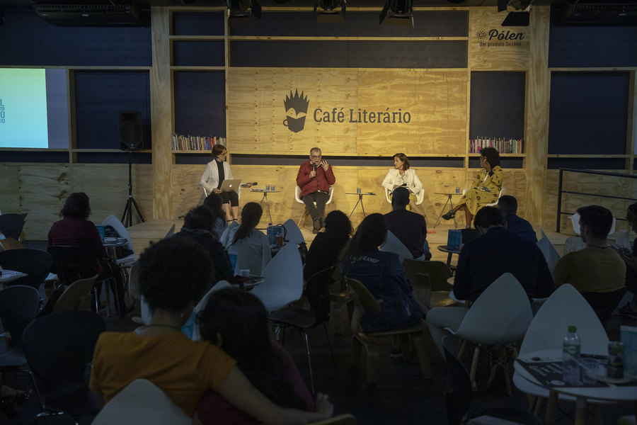 Café Literário, Bienal do Livro Rio 2019 | © Divulgação Café Literário, Bienal do Livro Rio 2019 | © Divulgação