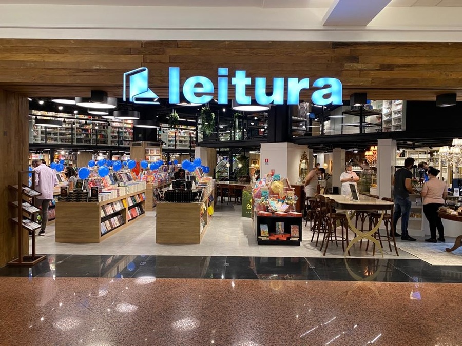 Nova unidade da Leitura fica no Park Shopping de Brasília e ocupa área de mil metros quadrados Nova unidade da Leitura fica no Park Shopping de Brasília e ocupa área de mil metros quadrados