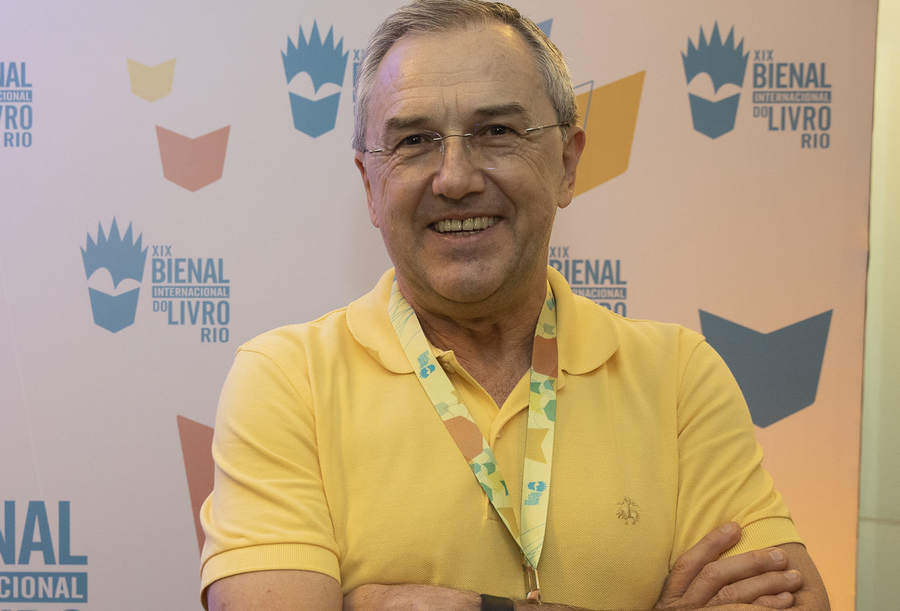 Laurentino Gomes na Bienal do Livro Rio 2019 | © Divulgação Laurentino Gomes na Bienal do Livro Rio 2019 | © Divulgação