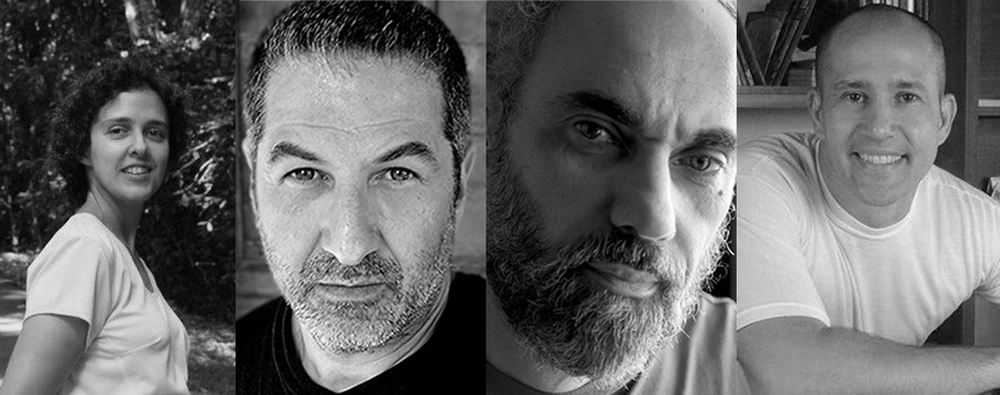 Paula Fábrio, Alexandre Rampazo, João Anzanello Carrascoza e André Neves