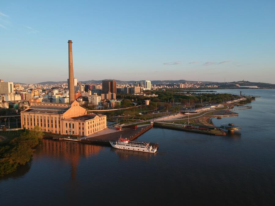 Usina do Gasômetro é um dos cartões postais da capital gaúcha | © Rafael Machado / Unsplash