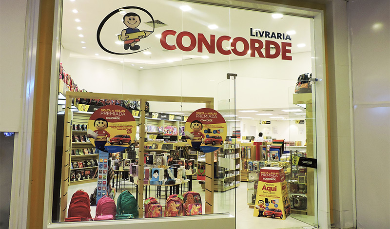 Com seis unidades em Manaus, a Livraria Concorde é uma que poderá ser impactada pelas novas medidas do governo do Amazonas | © Reprodução do site do Sumaúma Park Shopping