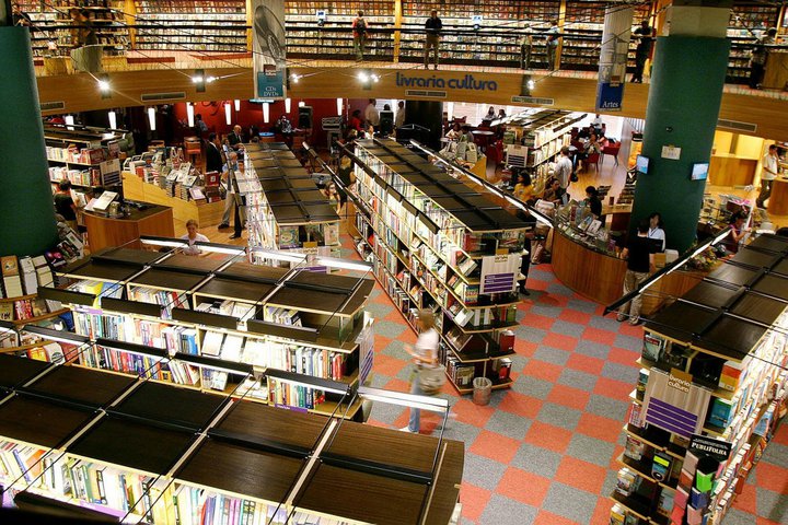 Livraria Cultura do Shopping Bourbon | © Divulgação