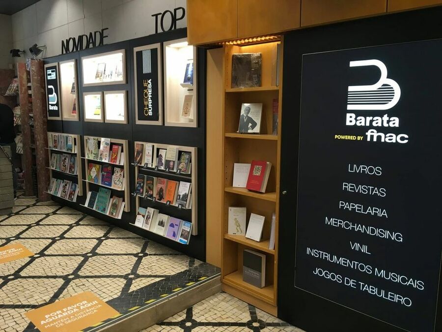 Livraria Barata powerd by Fnac: a gigante de origem francesa viu a importância de pontos de venda na rua, fora dos shoppings | © Facebook da varejista