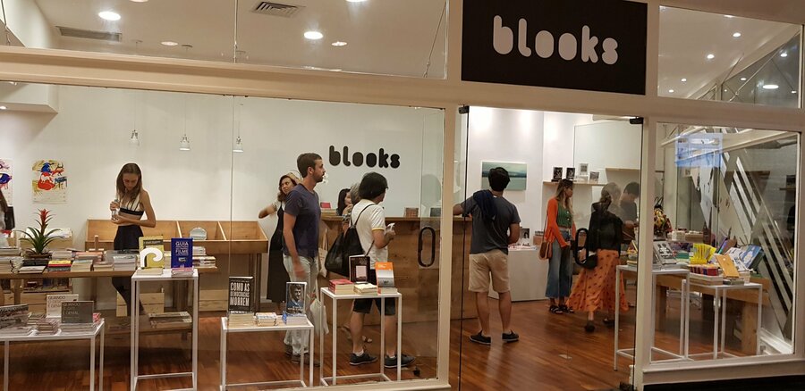 Blooks da rua Voluntários da Pátria, inaugurada em 2019 no Rio de Janeiro, encerrou as suas atividades | © Facebook da livraria Blooks da rua Voluntários da Pátria, inaugurada em 2019 no Rio de Janeiro, encerrou as suas atividades | © Facebook da livraria