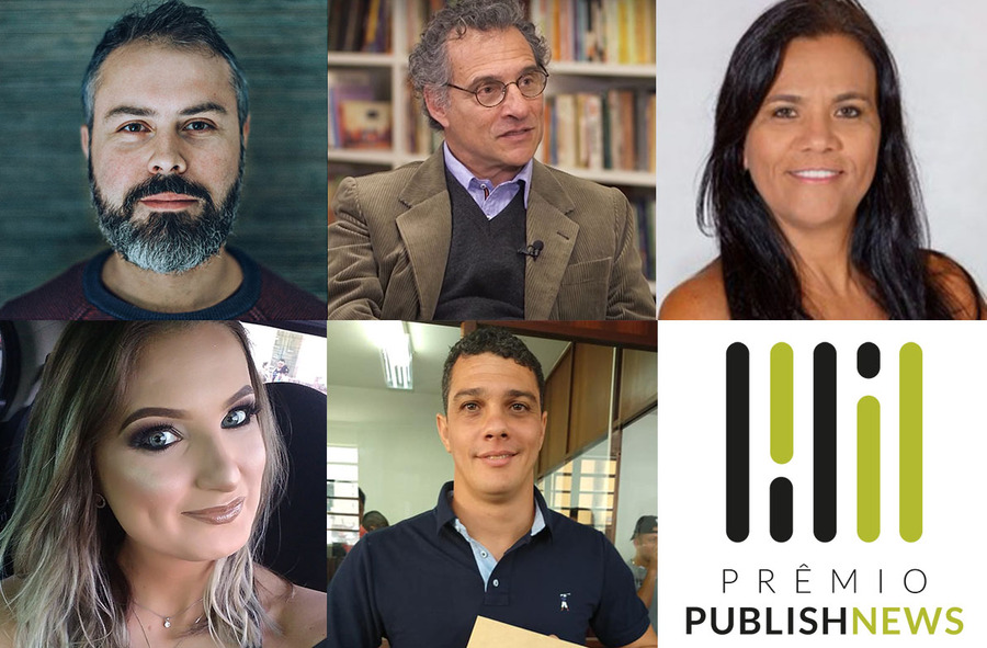 Eduardo Krause, Marcelo Levy, Neyde Cortes, Priscila Ceconelo Silva e Wendel Isler são os finalistas do Prêmio PublishNews 2020