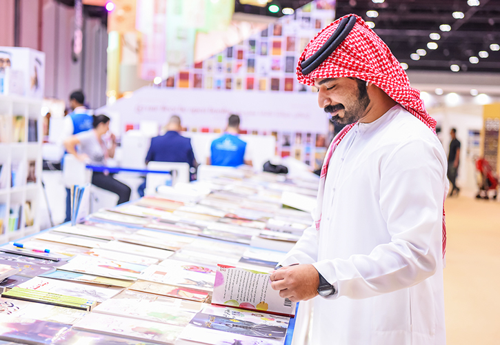 Programa de apoio à tradução da feira dos Emirados Árabes Unidos oferecer bolsas de US$ 2,5 mil a US$ 4 mil e permite a tradução de livros, e-books ou audiolivros | © Divulgação Feira de Abu Dhabi