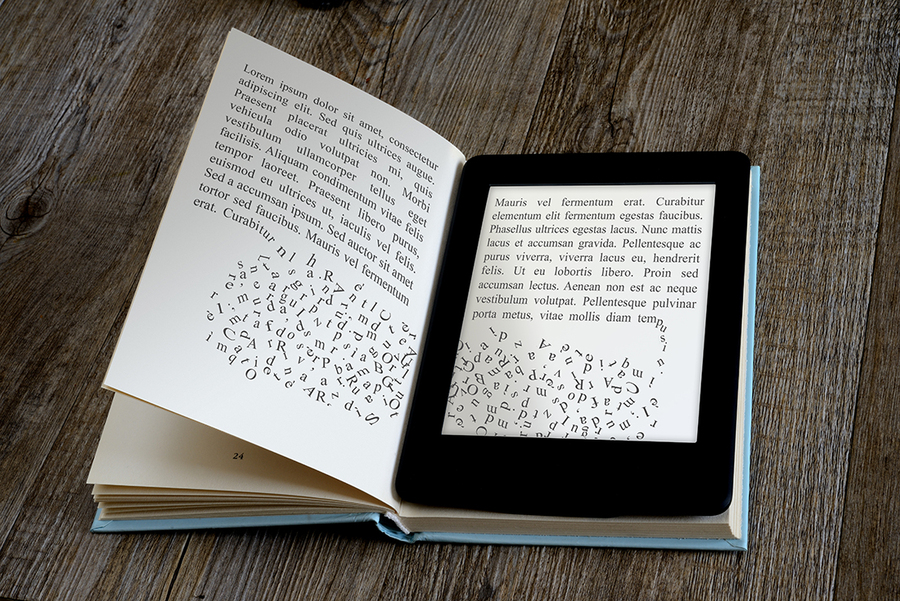 Pesquisa mostra o quanto editoras brasileiras faturaram com a venda de e-books e audiolivros | © Vicenzo de Bernardo  Shutterstock