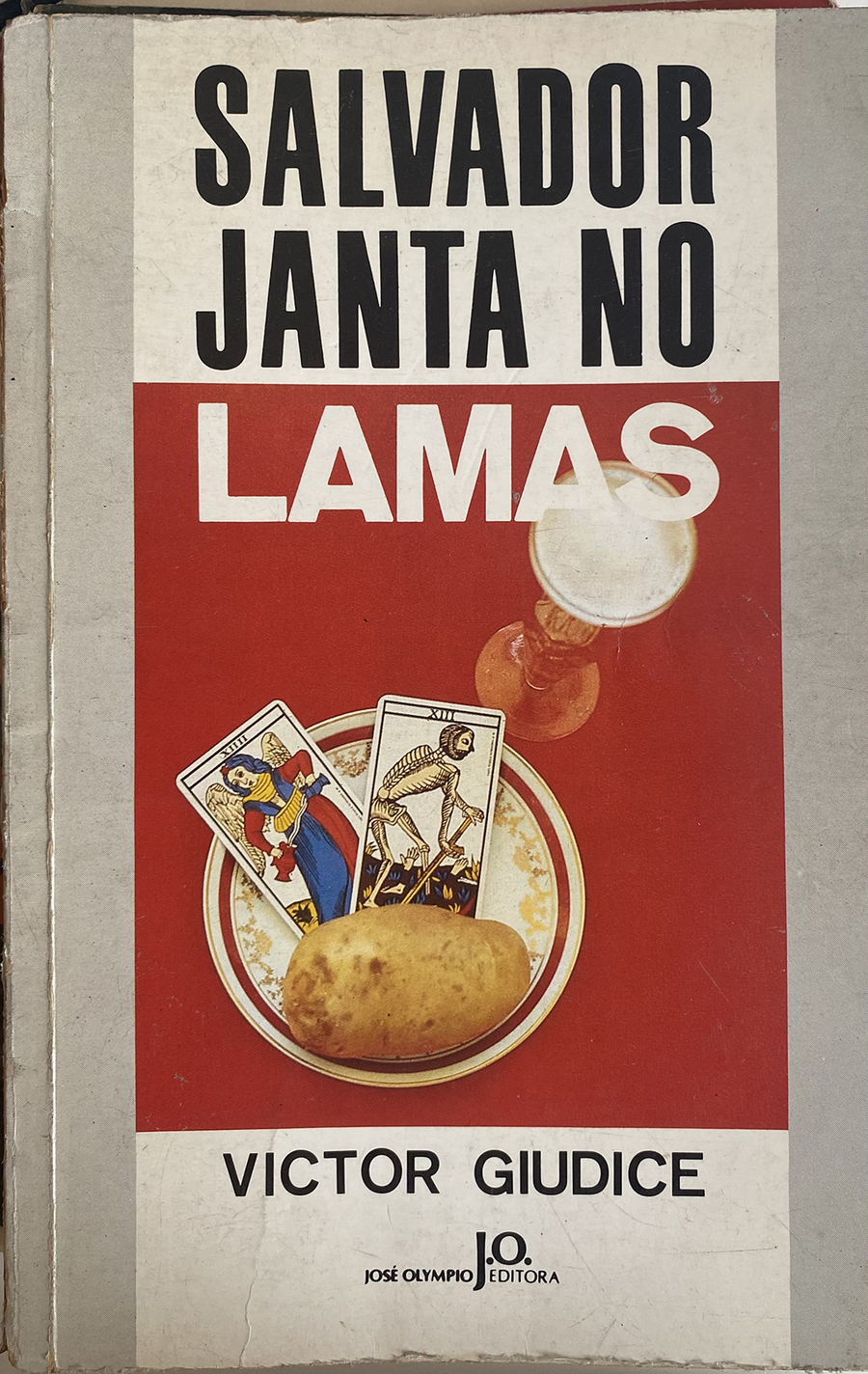 Capa do livro 'Salvador janta no Lamas'