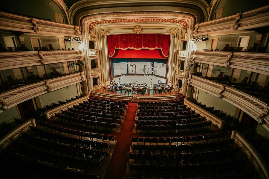 Theatro Pedro II, em Ribeirão Preto (SP), local usado para a transmissão do evento | © Divulgação