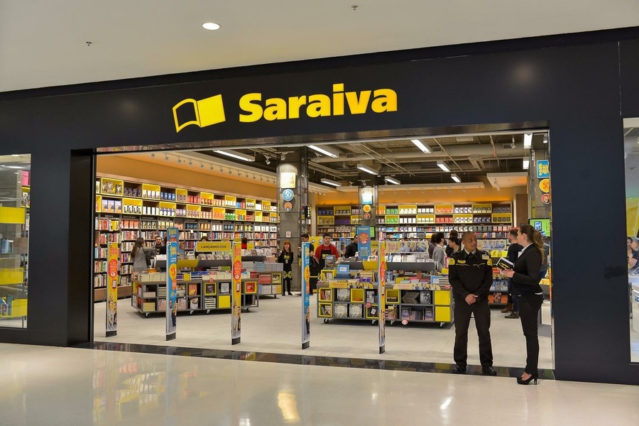 Saraiva projeta crescer 80% em 2022 e passar de 37 para 83 lojas até 2026 | © Facebook da empresa Saraiva projeta crescer 80% em 2022 e passar de 37 para 83 lojas até 2026 | © Facebook da empresa