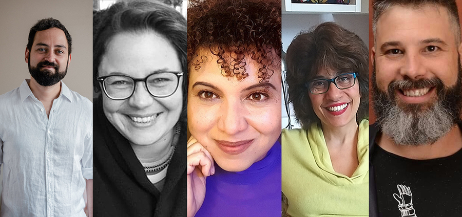 Paulo Marcelo, Lilian Sais, Lindevania Martins, Marcia Cristina Silva e Lucas Rafael Nolli Duarte