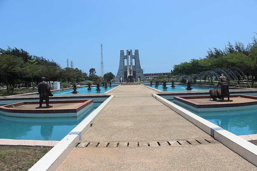 Kwame Nkrumah Memorial Park em Acra | © Fquasie / Wiki Commons Kwame Nkrumah Memorial Park em Acra | © Fquasie / Wiki Commons