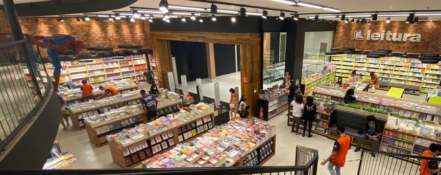 Nova unidade da Leitura em Salvador ocupa área de mil m² | Divulgação Nova unidade da Leitura em Salvador ocupa área de mil m² | Divulgação