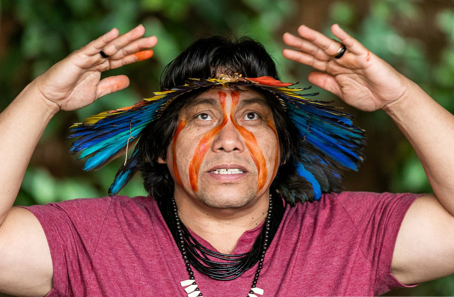 Escritor indígena é um dos candidatos à cadeira de número 12 vagada com a morte de Alfredo Bosi, em abril de 2021 | © Luciano Avanço / Divulgação