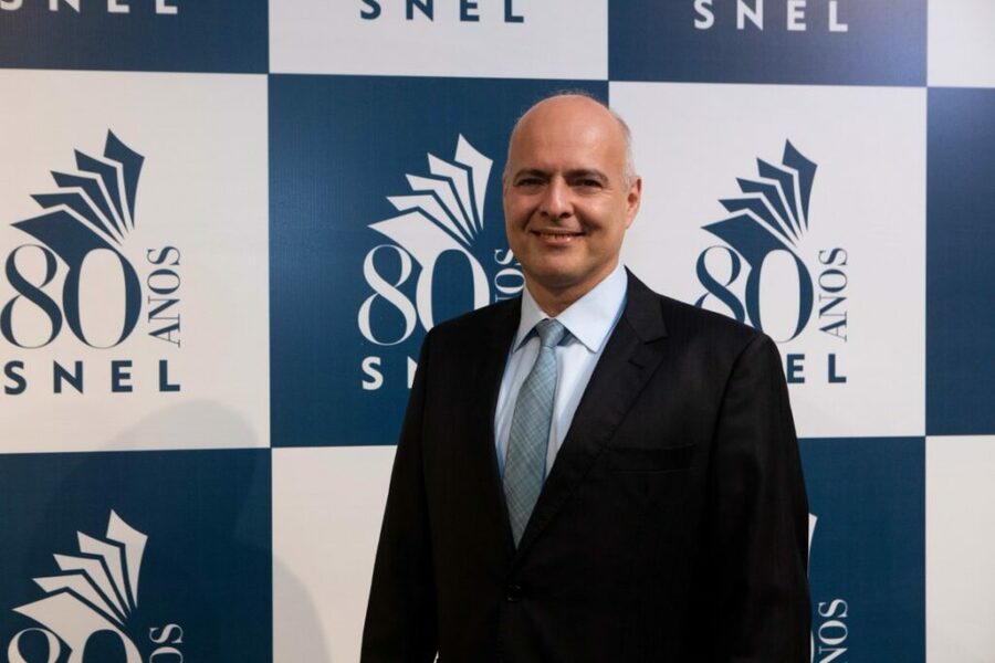 Dante Cid será o novo presidente do SNEL, que celebrou seus 80 anos nos dias da Bienal | © Divulgação SNEL Dante Cid será o novo presidente do SNEL, que celebrou seus 80 anos nos dias da Bienal | © Divulgação SNEL