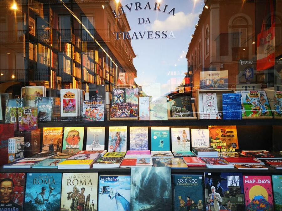 Fachada da Livraria da Travessa, eleita a melhor loja de Lisboa | Divulgação