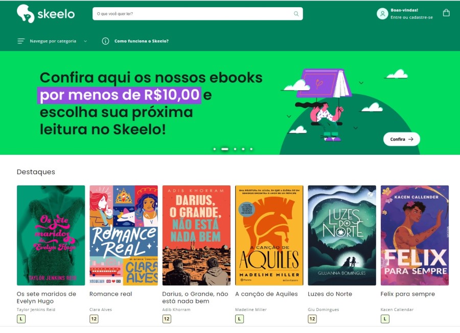 Skeelo disponibiliza 60 mil títulos em loja virtual | PublishNews