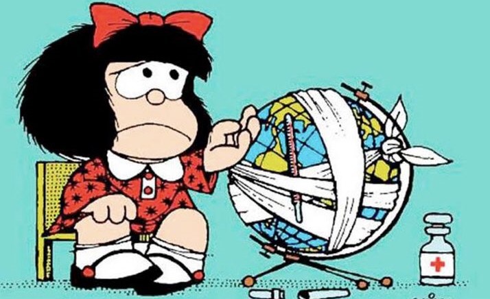 Personagem Mafalda | © Quino