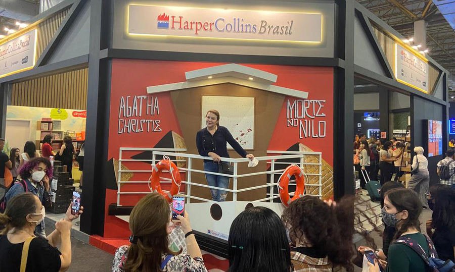 Estande HarperCollins Estande HarperCollins