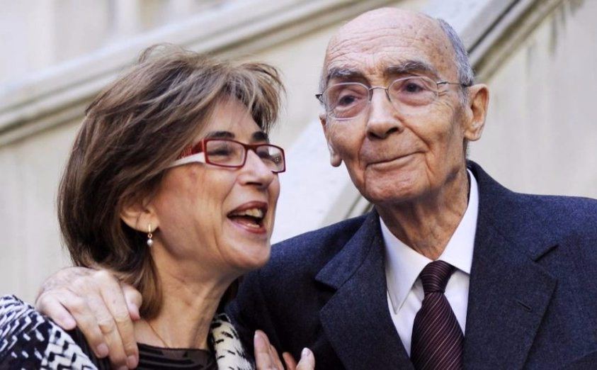 Pilar del Río e José Saramago | © Divulgação