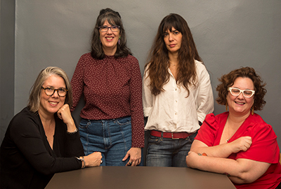 Martha Ribas, Ana Paula Costa, Leticia Bosisio e Camila Perlingeiro | © Phil Machado Martha Ribas, Ana Paula Costa, Leticia Bosisio e Camila Perlingeiro | © Phil Machado
