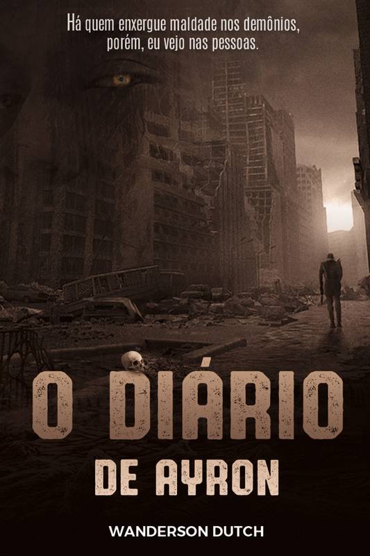 Capa do livro 'O diário de Ayron - Entre perigos e ciladas'