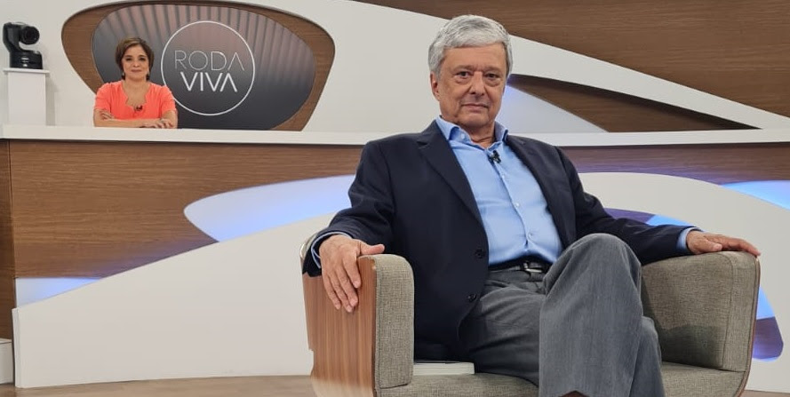 Jorge Caldeira no Roda Viva | © Valéria Luizetti