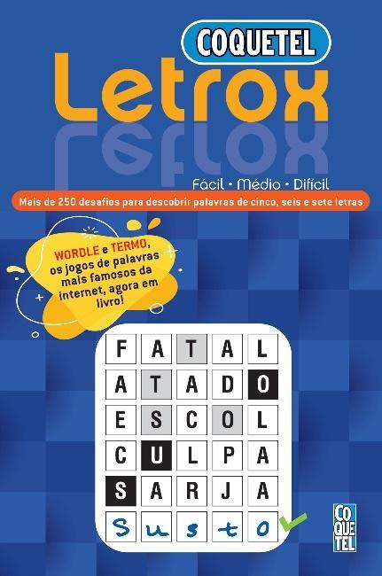Letrox', primeira versão impressa de Wordle e Termo do Brasil, é lançado  pela Coquetel