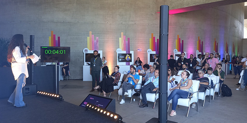 Pitching no Rio2C 2022 | © Rio2C
