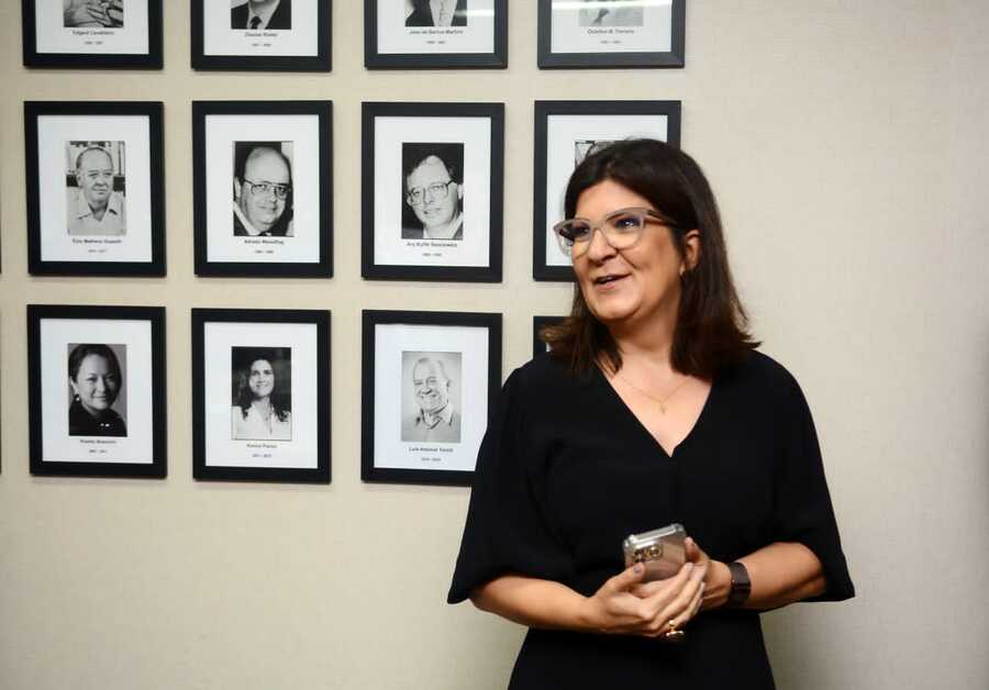 Sevani Matos de Oliveira, a nova presidente da CBL | © Elisangela Borges/CBL Sevani Matos de Oliveira, a nova presidente da CBL | © Elisangela Borges/CBL