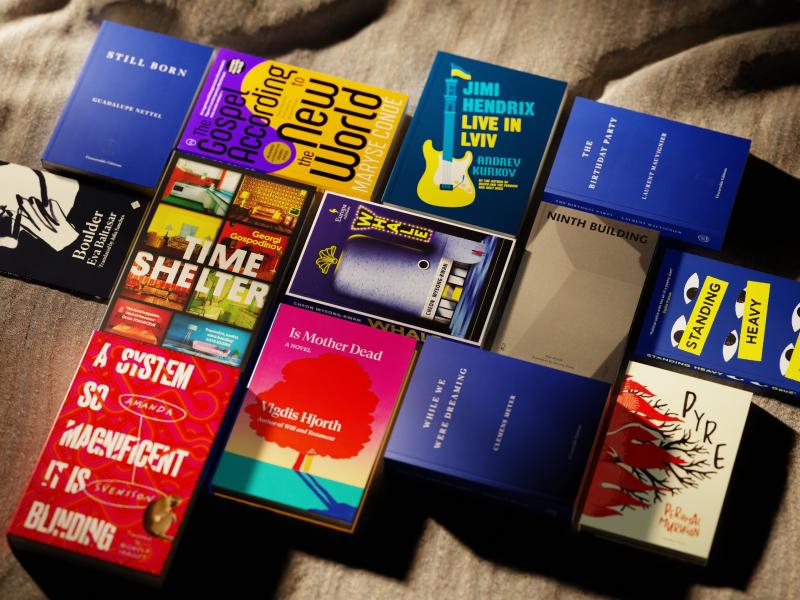 Livros finalistas do IBP 2023 | © Booker Prize
