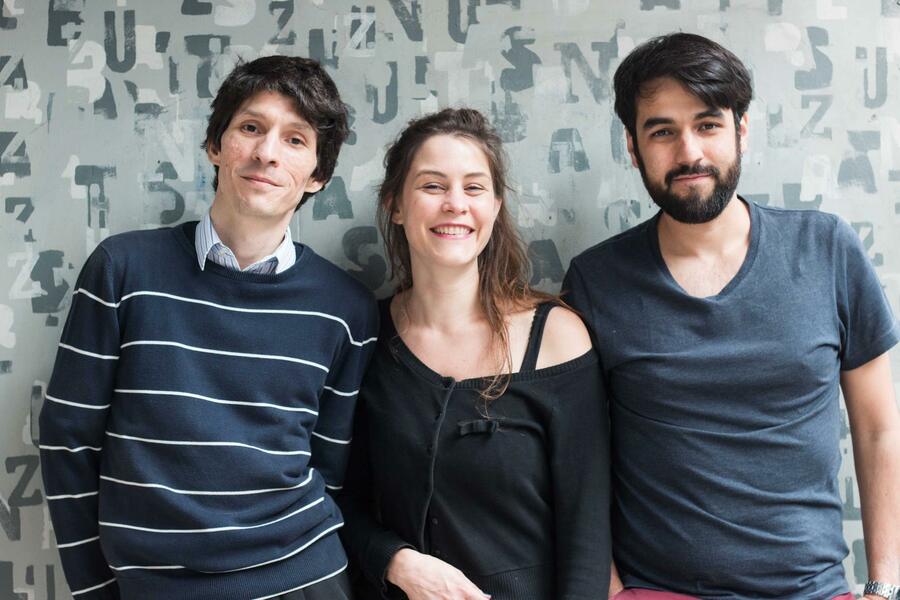 Thiago Blumenthal, à esquerda, em foto de 2016. Editor faleceu em 2020 aos 39 anos Thiago Blumenthal, à esquerda, em foto de 2016. Editor faleceu em 2020 aos 39 anos