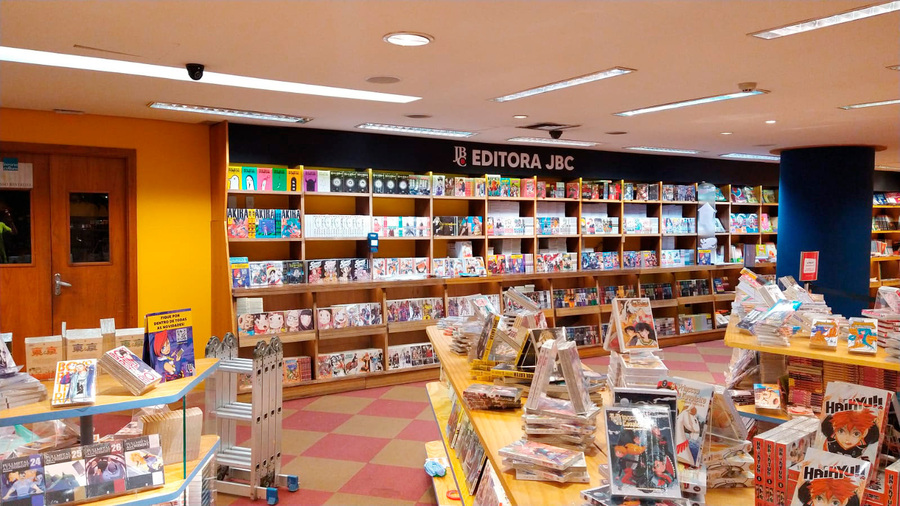 Espaço da JBC na Livraria Cultura do Conjunto Nacional, em São Paulo | © JBC